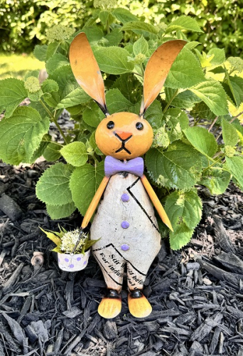 HUTCH RABBIT HOLDING A EASTER BASKET AVAIL JAN 2026